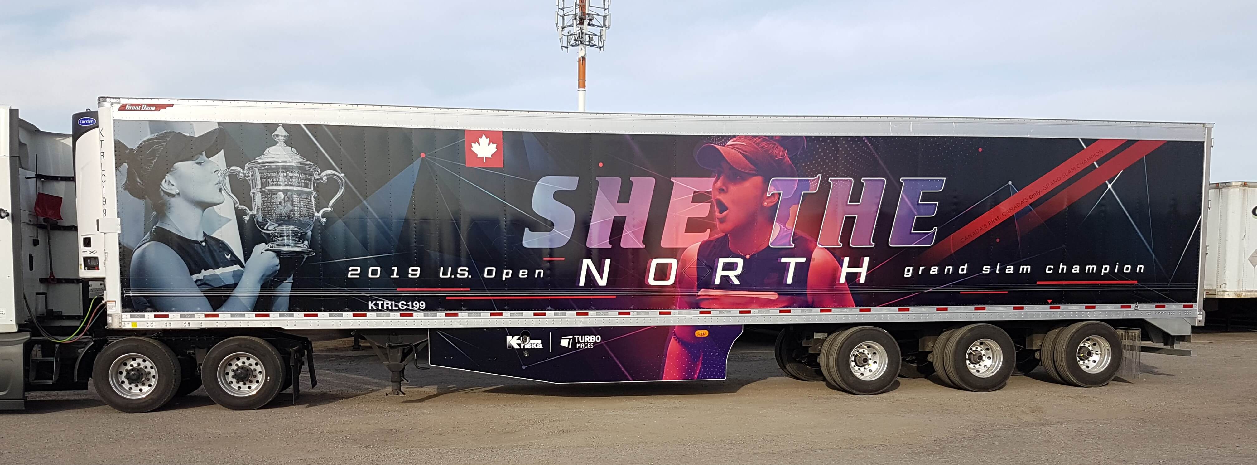 She the North truck wrap by Turbo Images 3M PMCT winner